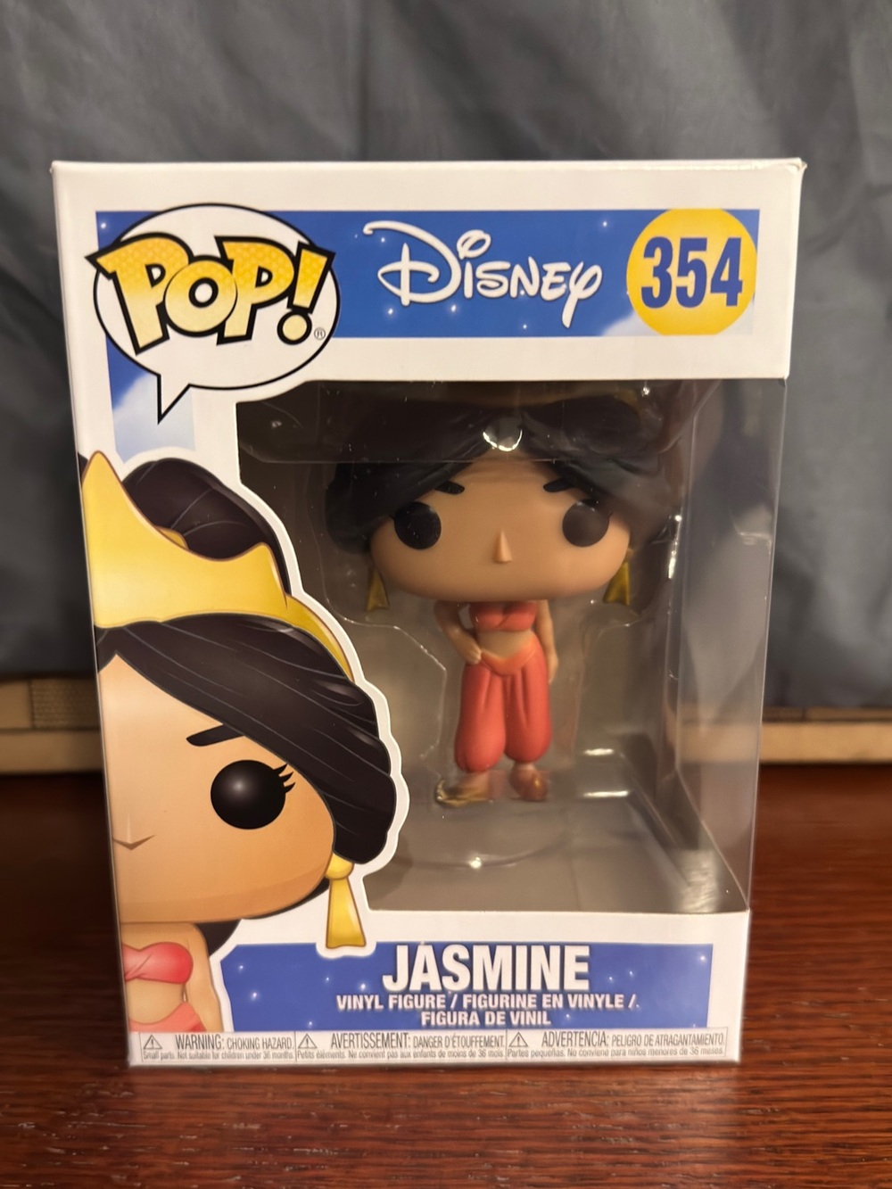 Funko Pop! Disney Aladdin Jasmine in Red Dress #354 Vinyl Figure